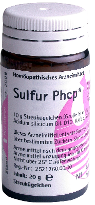 SULFUR PHCP Globuli