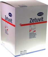 ZETUVIT Saugkompressen unsteril 20x20 cm