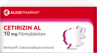 CETIRIZIN AL 10 mg Filmtabletten