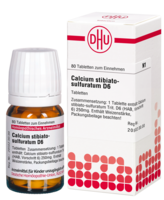 CALCIUM STIBIATO sulfuratum D 6 Tabletten