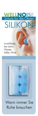 WELLNOISE Ohrenstopfen blau Blister