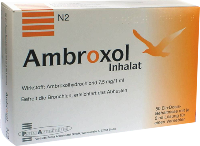 AMBROXOL Inhalat Lösung für einen Vernebler