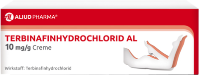 TERBINAFINHYDROCHLORID AL 10 mg/g Creme