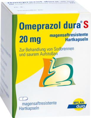 OMEPRAZOL dura S 20 mg magensaftresist.Hartkapseln