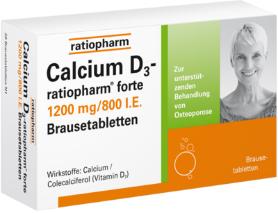 CALCIUM D3-ratiopharm forte Brausetabletten