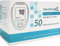 GLUCOCHECK XL Blutzuckerteststreifen