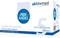 PEN-NADELN Universal 5 Kanülen 0,23x5 mm 32 G