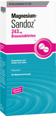 MAGNESIUM SANDOZ 243 mg Brausetabletten