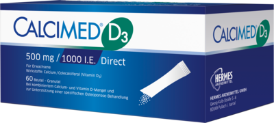 CALCIMED D3 500 mg/1000 I.E. Direct Granulat