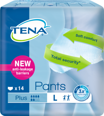 TENA PANTS Plus L bei Inkontinenz