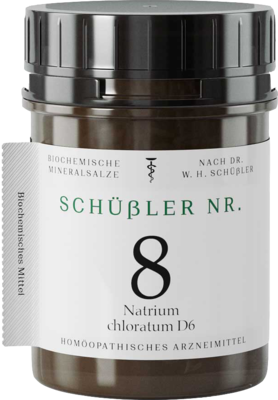 SCHÜSSLER NR.8 Natrium chloratum D 6 Tabletten