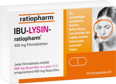 IBU-LYSIN-ratiopharm 400 mg Filmtabletten