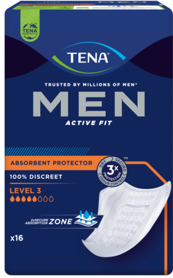 TENA MEN Active Fit Level 3 Inkontinenz Einlagen