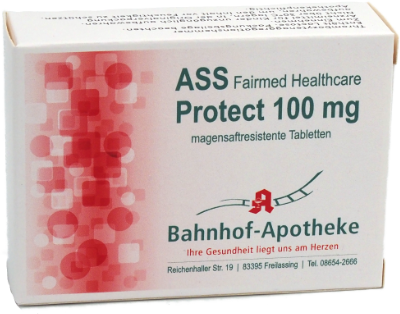 ASS Fairmed Healthcare Protect 100 mg msr.Tabl.WL